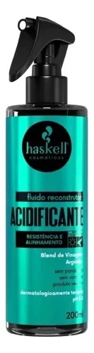 Fluido Reconstrutor Acidificante 200ml - Haskell