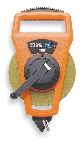 Tape Measure,1 2 Inx100 Ft,orange Black