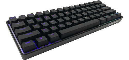 Teclado 60 % Mecanico Negro Retroiluminado Rgb