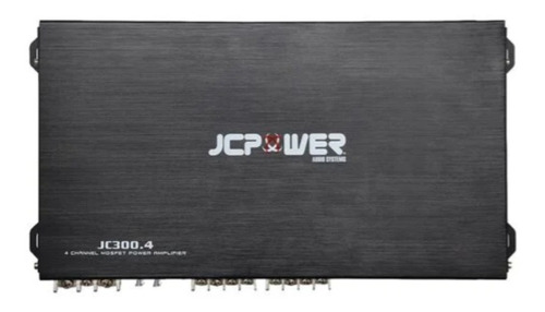 Amplificador 4ch Jc Power De 300 Watts Excelente Potencia 