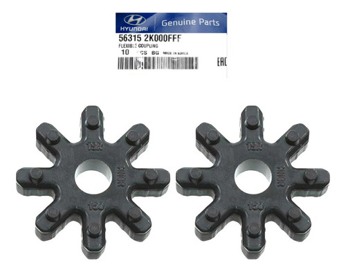 2 Kit De Acoplador Flexible Direccion Hyundai Sonata 