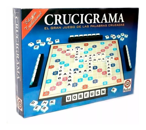 Crucigrama Palabras Cruzada Juego D Mesa Ruibal Casa Valente