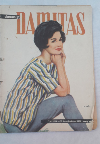 Revista Antigua ** Damas Y Damitas ** Nº 1001 (Usado)
