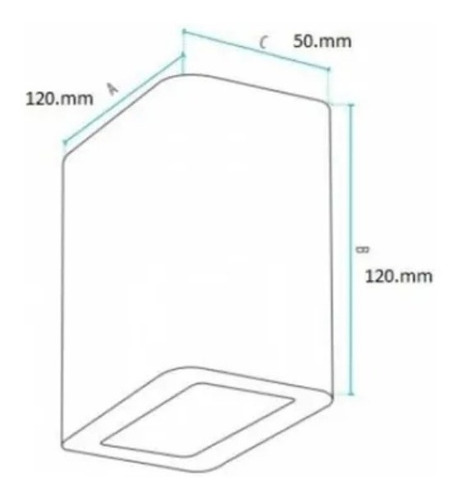Imagem 5 de 7 de Arandela Led Elegance 3w Avant 2 Fachos Branco Quente Ip65