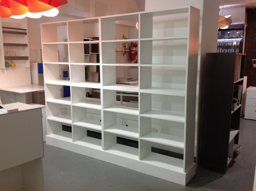 Imagen 7 de 8 de Biblioteca Divisor De Ambientes Blanco | Madercom 4m