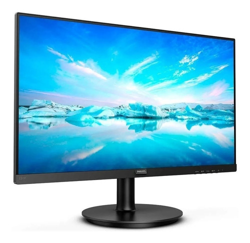 Monitor Philips 221v8/77 21,5'' Full Hd 75 Hz Lcd 4 Ms Color Negro