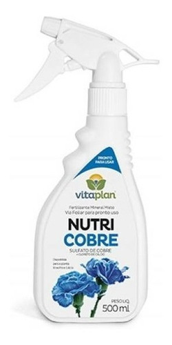 Fertilizante mineral líquido Nutricopper Vitaplan 500 ml