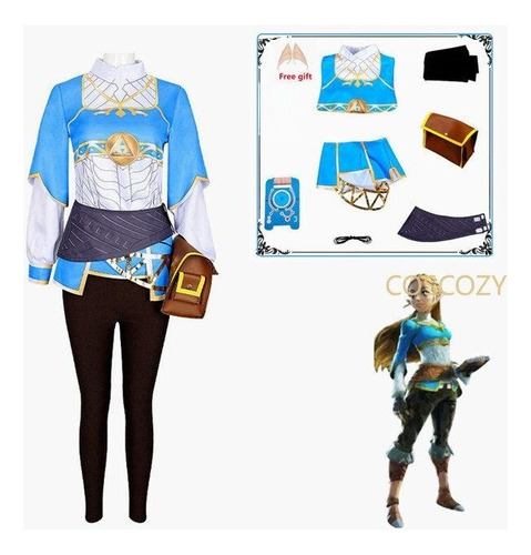 Cosplay De La Princesa Zelda Breath Of The Wild La Leyenda D