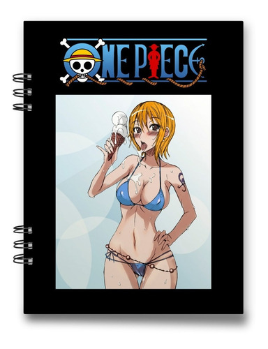 Imagen 5 de 10 de Cuaderno Anime One Piece 15x20 Cms 100 Hojas
