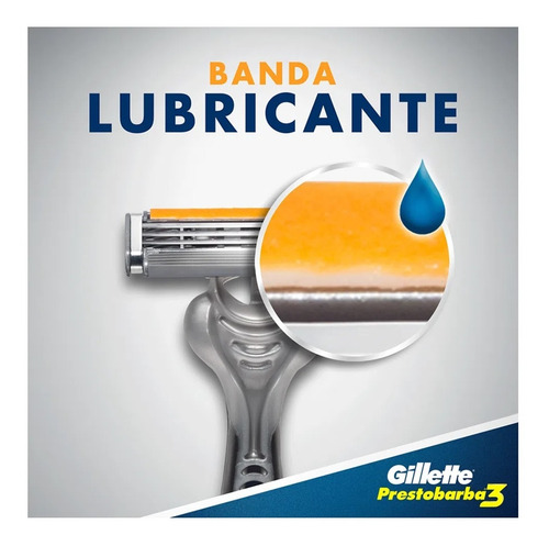 Gillette Prestobarba 3 Antideslizante - Mejor Precio