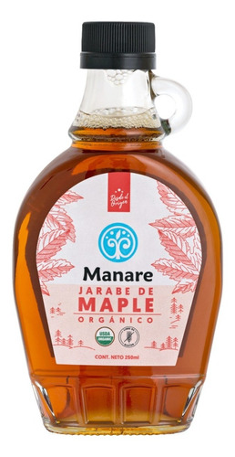 Jarabe De Maple 100% Orgánico Raw 250ml. Agronewen