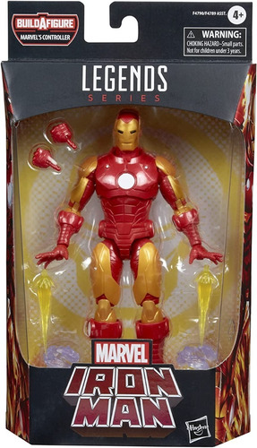 Figura Marvel Legends Series Iron Man Model 70 Comics Armor