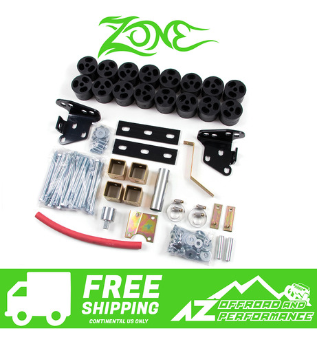 Zone Offroad 2  Body Lift Kit For 1997-2003 Ford F150 Pi Zzf
