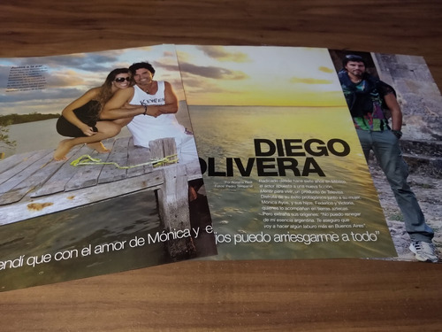 (u129) Diego Olivera * Clippings Revista 3 Pgs * 2013