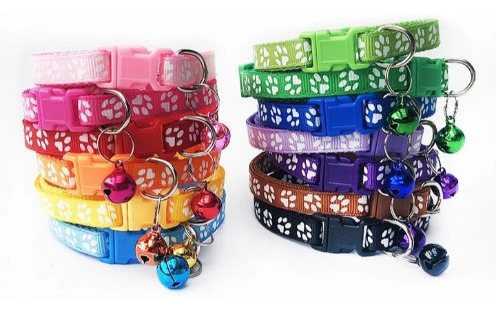 Collares Para Perro, Gato 100 Piezas Colores Varios