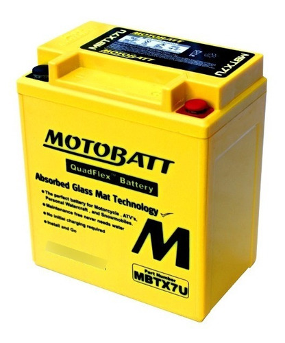 Bateria Motobatt Quadflex Honda Nx Falcon 400 Cc