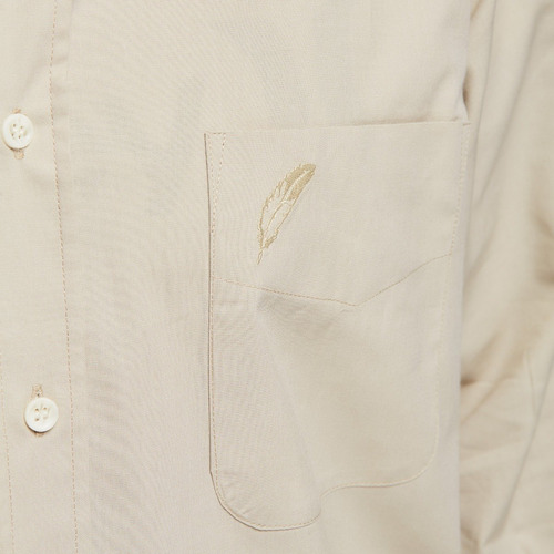 Imagen 4 de 5 de Camisa Poplin Cacique Cuello Inglés - Corte Clásico