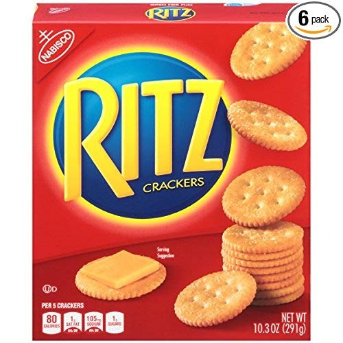 Ritz Crackers Originales, 10,3 Onzas (paquete De 6)