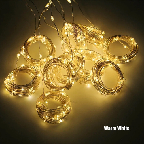 4 Paquetes De Luz De Hadas Navideña De 3 X 3 M, Luz De Corti