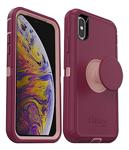 Serie Otterbox + Pop Defender Para iPhone X/xs - Fall Blosso