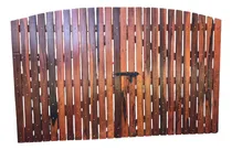 Comprar Portones  Semiciego  En Madera Dura Guayubira Por Mt2 