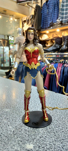Dc Mcfarlane, Wonder Woman, Gal Gadot, Con Laso!! (Usado)
