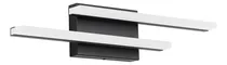 Comprar Lámpara De Tocador Aipsun Led Regulable De Aluminio Negro De