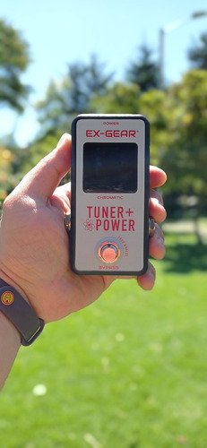 Ex-gear Tuner+power Supply - Pedal Afinador Y Fuente  Poder