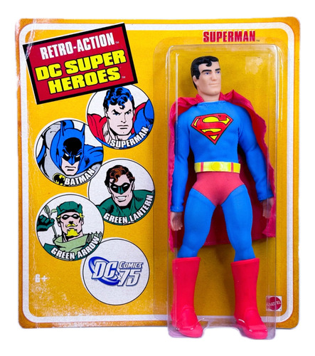 Mego Retro Action Dc Súper Héroes Superman Re Edición 2010