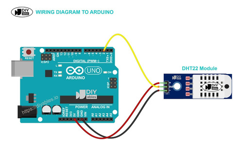 2 Piezas Sensor Dht22 Am2302 Temperatura Y Humedad C/jumpers
