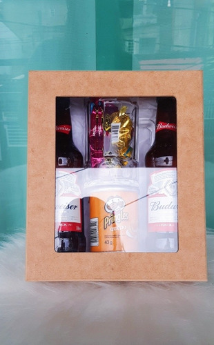 Imagem 5 de 5 de Cesta De Bebida Budweiser Presente Namorados Aniversário