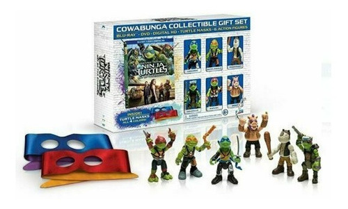 Set Coleccionable Tmnt 2014 Movie Playmates Tortugas Ninja