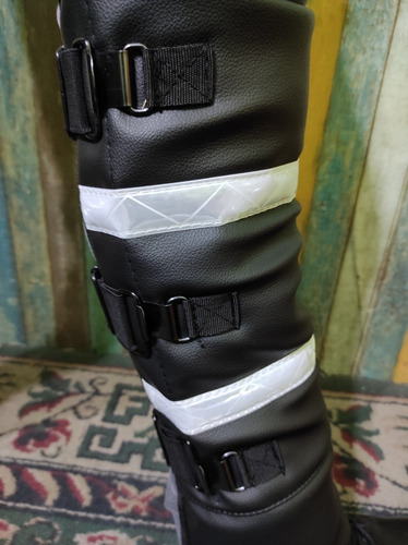 Imagen 6 de 10 de Chaparreras Motociclista Protección Pantalones Biker Msi