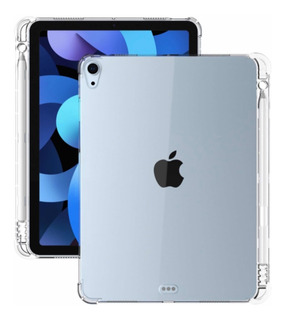 Estuche Funda Silicona Transparente Para iPad Air 4 - 10.9