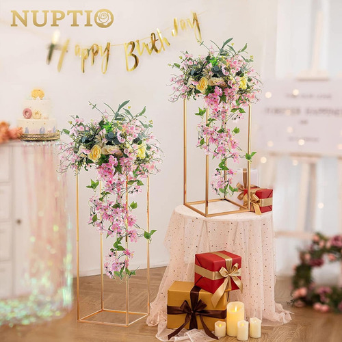 Soporte De Flores Para Boda, Soporte 100cmx30cmx30cm