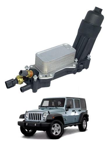 Resfriador Radiador Óleo Jeep Wrangler 3.6 V6 2014 A 2017