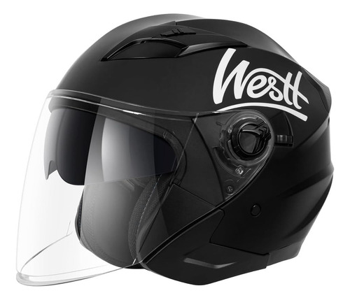 Westt Cascos De Cara Abierta Con Doble Visera Solar  Casco 