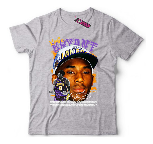 Remera Kobe Bryant Nba Lakers 8 Kb9 Dtg 