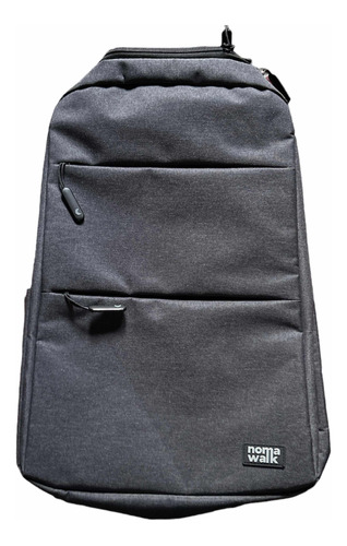 Mochila Urbana Gris Con Puerto Usb Noma Walk