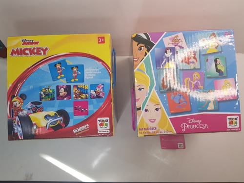 Juego Para Niños Memorice Disney Junior O Princesa