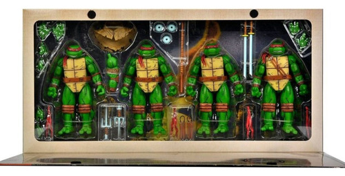 Tmnt Tortugas Ninja Eastman And Laird 4 Pack Neca Rct