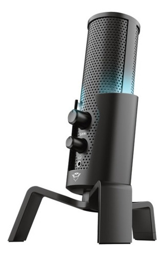 Microfono Trust Fyru 4in1 Streaming Mic Gxt258 Color Negro