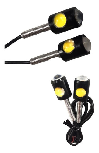 Luz Led Lupa Ojo Aguila Moto