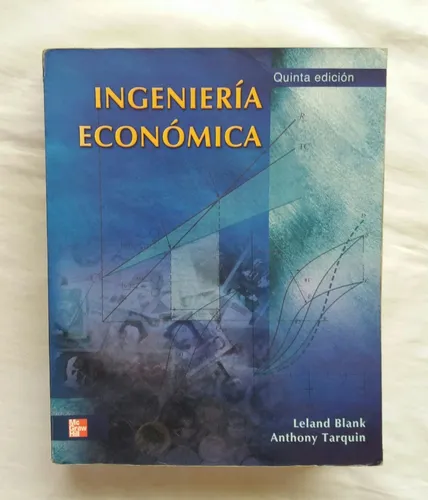 comprar Ingenieria Economica Blank Tarquin Libro Original 5ta Edic.