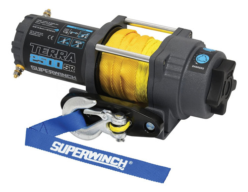 Superwinch 1125270 Terra 2500sr 12v Dc 2500lb/1133.99kg Cabr