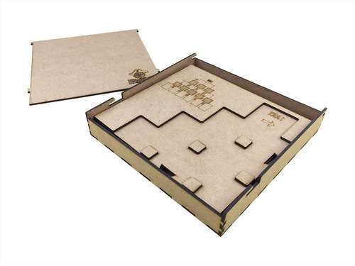 Playmat Em Mdf Para 7 Wonders Duel - Com Case