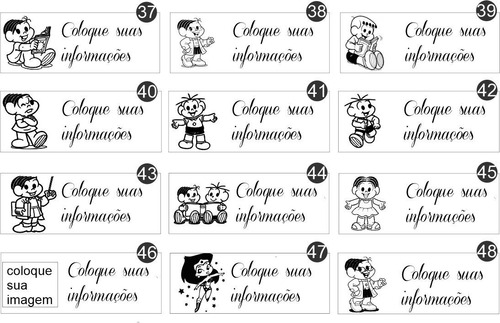 Carimbo Personalizado Professor - Kit Com 06