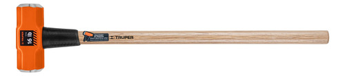 Comba Octagonal 16 Lb Mango De Madera 36 Truper 16515