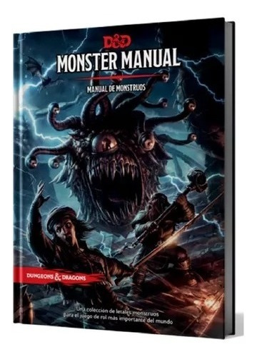 D&d Monster Manual  Manual Monstruos - Juego De Rol