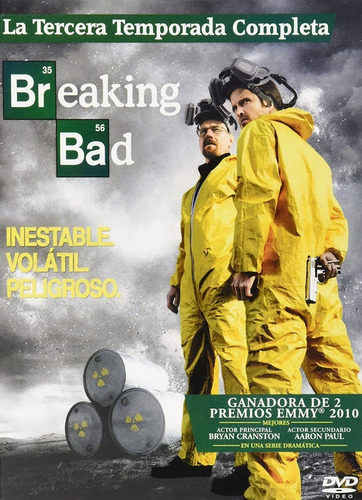 Breaking Bad Temporada 3 / Serie / Dvd Nuevo